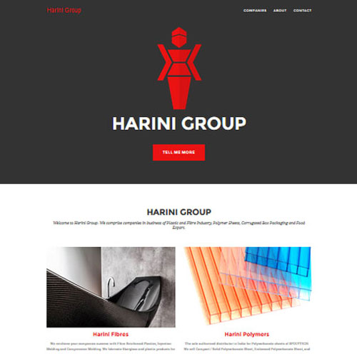 Harini Group - Web Design in Coimbtore